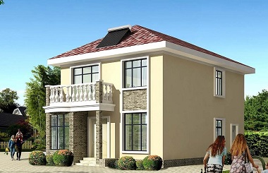 農村自建別墅設計圖，戶型超好的二層自建房屋