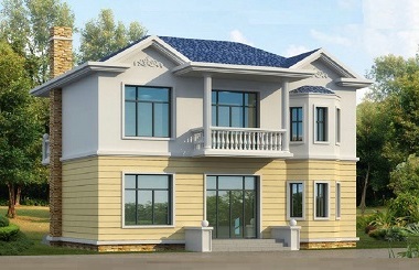 造價18萬左右的二層自建房屋設計圖，含全套完善施工圖紙，布局完善，經濟實用