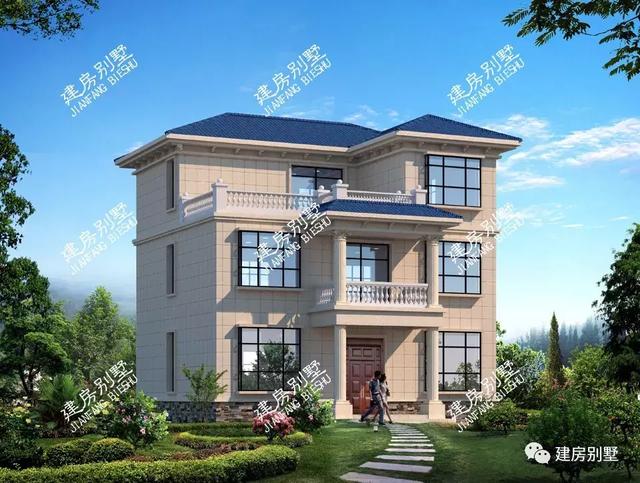最近流行的農村建房布局方式，主體造價不到四十萬，引領時代潮流！