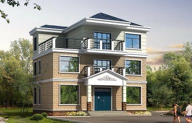 農村三層自建別墅設計圖，戶型合理，經濟實用型設計方案