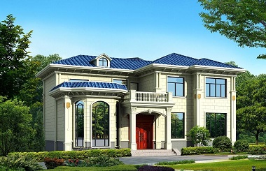 17*12m二層自建房屋設計圖，造價38萬，居住舒適