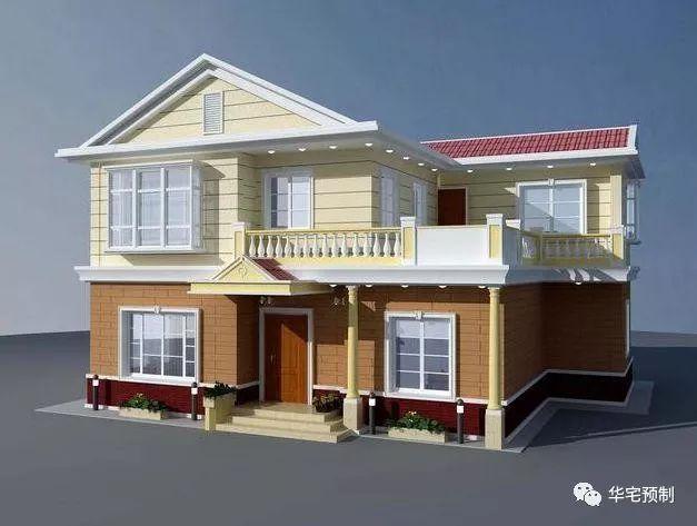 外觀甜美溫馨的一款農村自建房，布局實用接地氣，農村建房的好戶型！