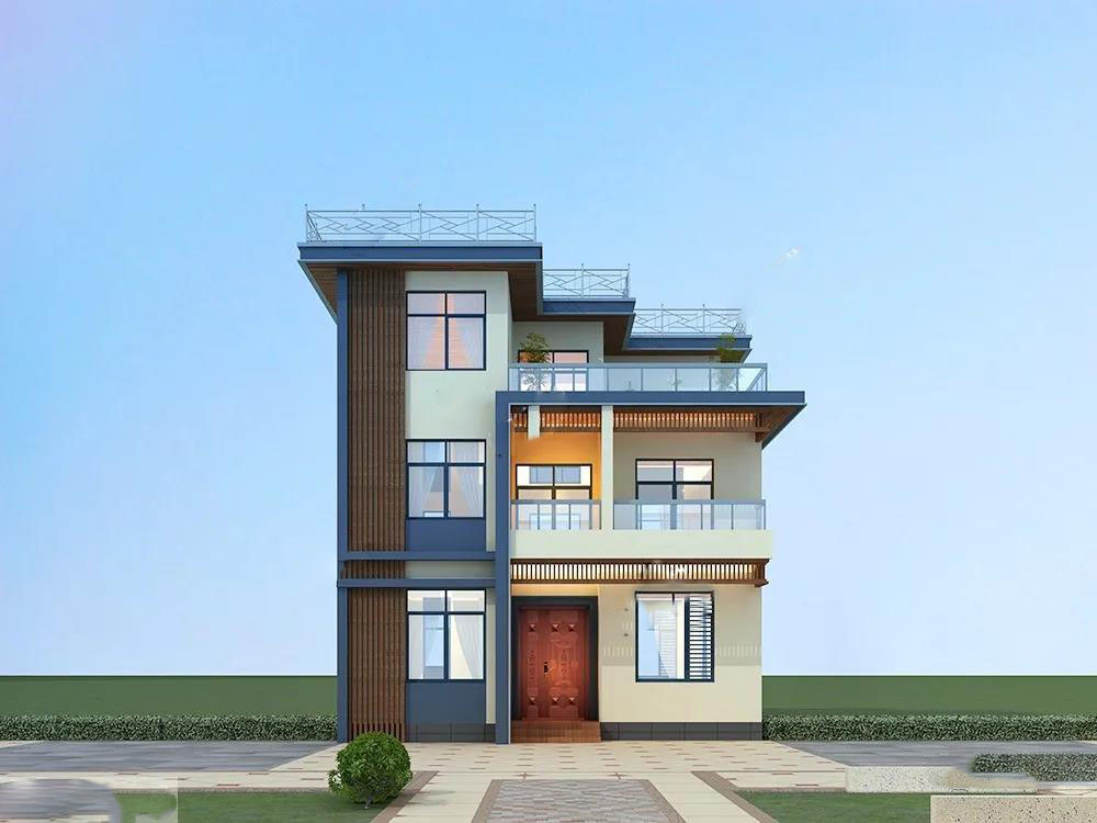 這套適合農村自建戶型，用來給父母做養老房再好不過了