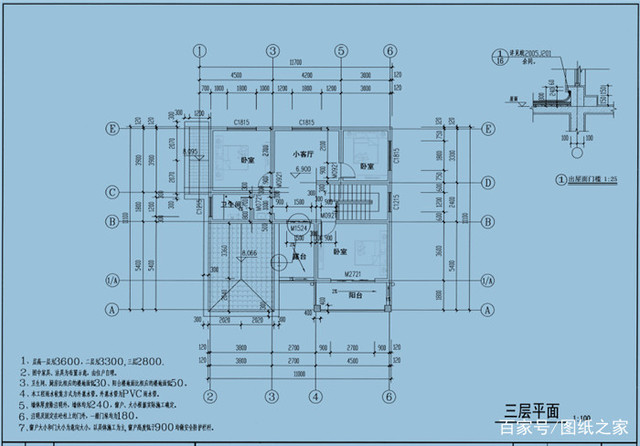 下面介紹的是3款宅基地大小一致，但是建出來(lái)的3款別墅不一致，看看你更喜歡哪款？