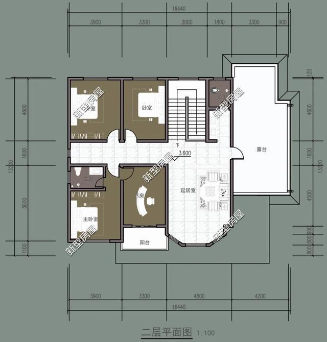 今天新型房屋為大家展示幾套帶堂屋的房屋設計圖紙，不同的人有不同的審美，不知道你會喜歡哪一套呢？