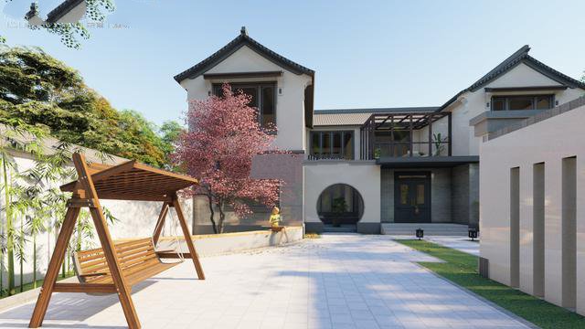 休閑中式住宅，帶陽光室，滿足家庭成員休閑需求,度假交友的最佳之選