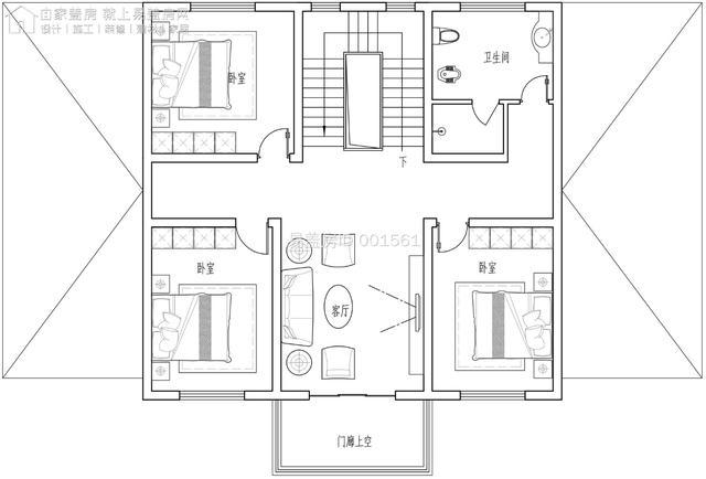 建筑師將庭院分為兩個(gè)主要區(qū)域：左邊的休閑區(qū)和中間的景觀區(qū)。公共空間以開(kāi)放的現(xiàn)代設(shè)計(jì)為風(fēng)格,風(fēng)景美不勝收！