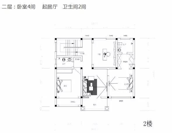 這款別墅根據(jù)農(nóng)村居住習(xí)慣設(shè)有堂屋神位，將品質(zhì)生活與傳統(tǒng)習(xí)俗相結(jié)合，適合廣大地區(qū)建造。