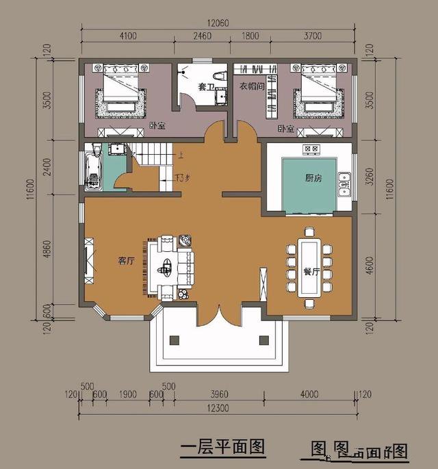 比起奢侈喧囂的繁華都市生活，相信很多人和小范一樣，更加迷戀的是一種原生態(tài)的農(nóng)村生活，有一間自己的鄉(xiāng)間別墅,這所別墅適合自建！