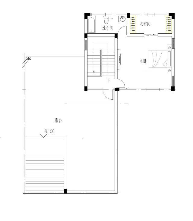 　　農村自建房的兩層半現代風格別墅設計；新農村三層別墅外部效果圖!