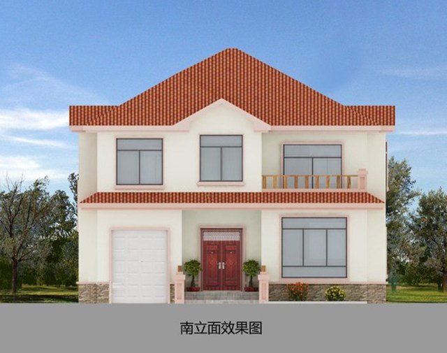 邊肖引進(jìn)的農(nóng)村小二層建筑面積小，美觀大方，實(shí)用，關(guān)鍵是成本低。讓我們快速看一下,沒錢也可以建別墅！