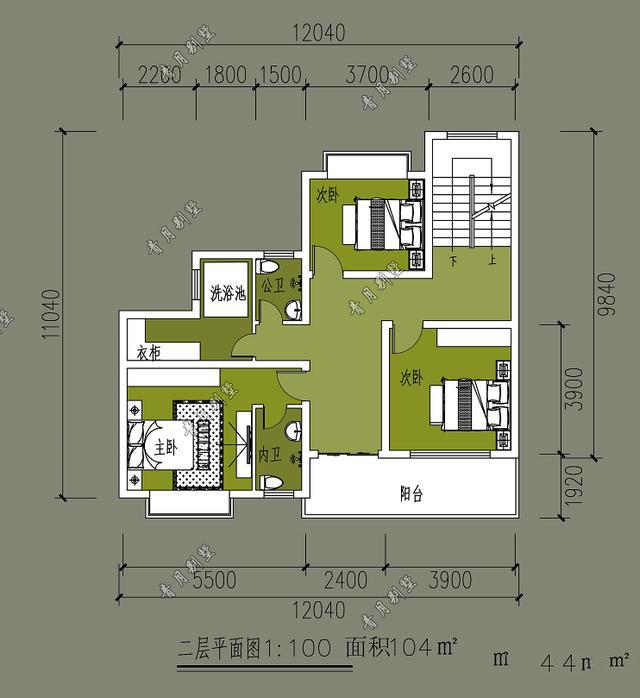 　經典的三居室別墅有歐式風格，大露臺，浮動窗戶，外墻是真石漆。簡潔優雅，線條流暢優美，給人一種非常舒適的感覺!