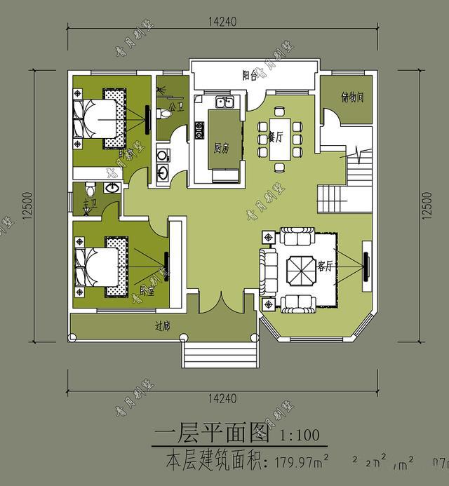 本戶型設計漂亮大方，層次分明，不拘一格，外觀大氣上檔次，誰入住誰知道，你值得擁有!