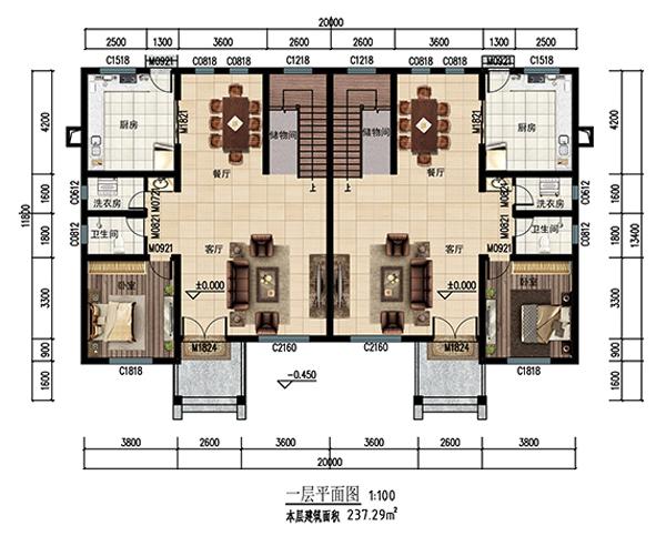 兄弟兩個(gè)建雙拼，省事省力省錢，最重要的是能一起贍養(yǎng)父母，讓他們安心生活!
