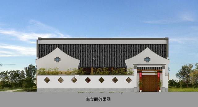 　中式三合院的房子很受農村人的歡迎。畢竟，這種流傳了幾千年的建筑早已深深扎根于人們的心中。