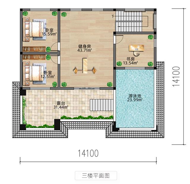屋頂游泳池不是夢,這樣的農村別墅比國外好百倍 !