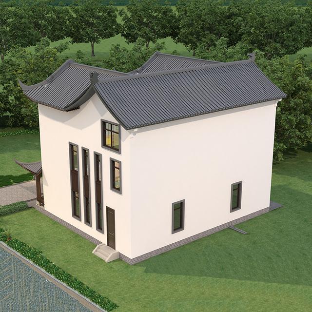 不同于傳統的復式住宅，這種建筑摒棄了封閉的空間感，選擇了更具地方特色的方式，注重細致精致的室內外裝飾和靈活多變。