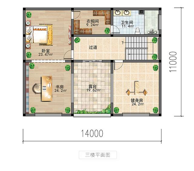 不同于傳統的復式住宅，這種建筑摒棄了封閉的空間感，選擇了更具地方特色的方式，注重細致精致的室內外裝飾和靈活多變。