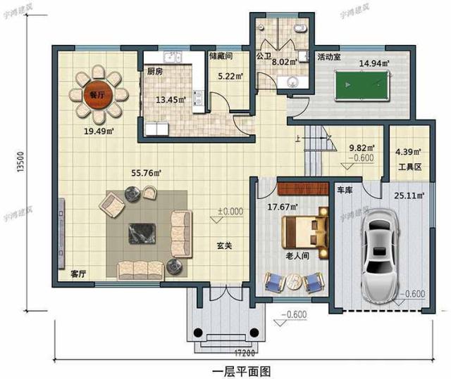 如果你想建一棟漂亮的房子，你必須瀏覽許多方案來選擇你最喜歡的一個。這里有三幅美麗的別墅設(shè)計圖，它們是建造房子所必須的！