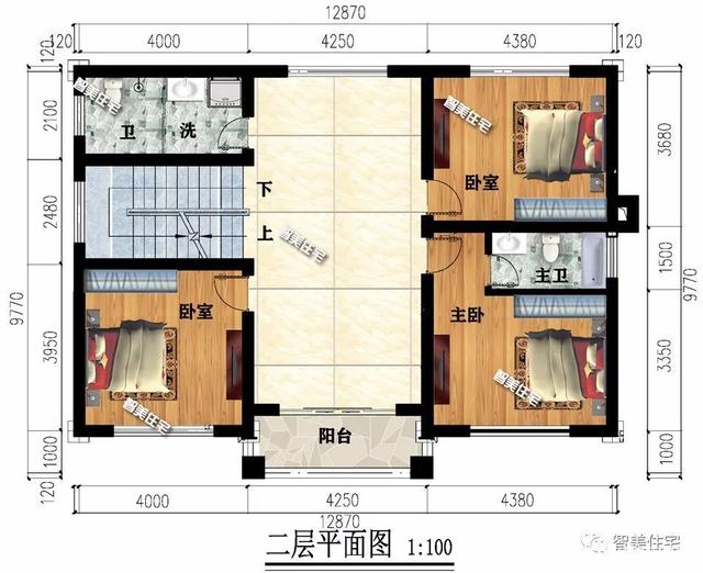 新中式風格設計的鄉村別墅