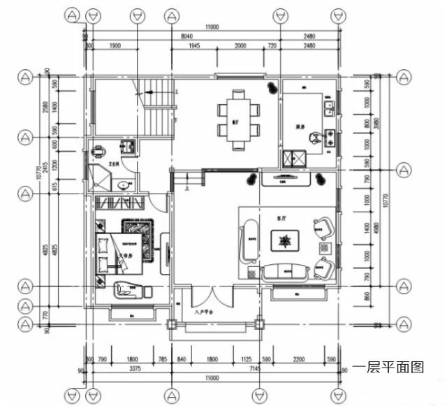 正在建設的兩層農村別墅