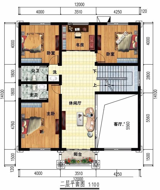 簡單的歐式和美式風格別墅