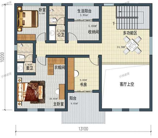 30萬以內的鄉村別墅設計圖紙