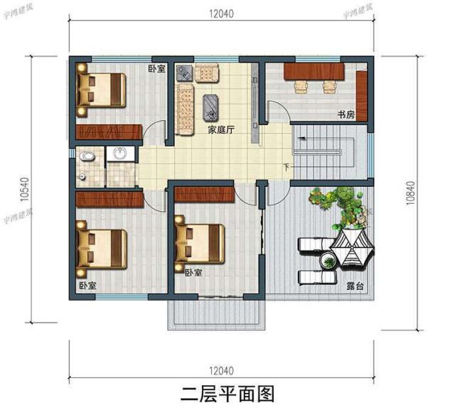 30萬以內的鄉村別墅設計圖紙