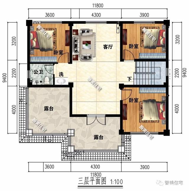   中式和簡歐式設計的別墅