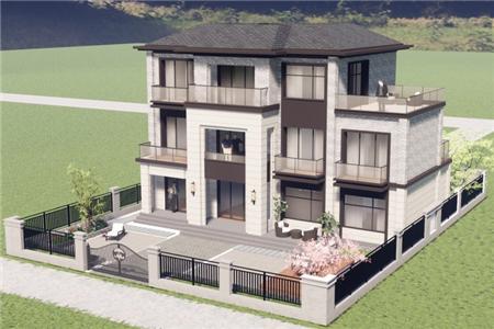 新中國風格的農村自建住宅