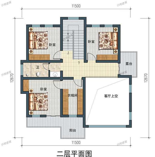 三層別墅設計圖