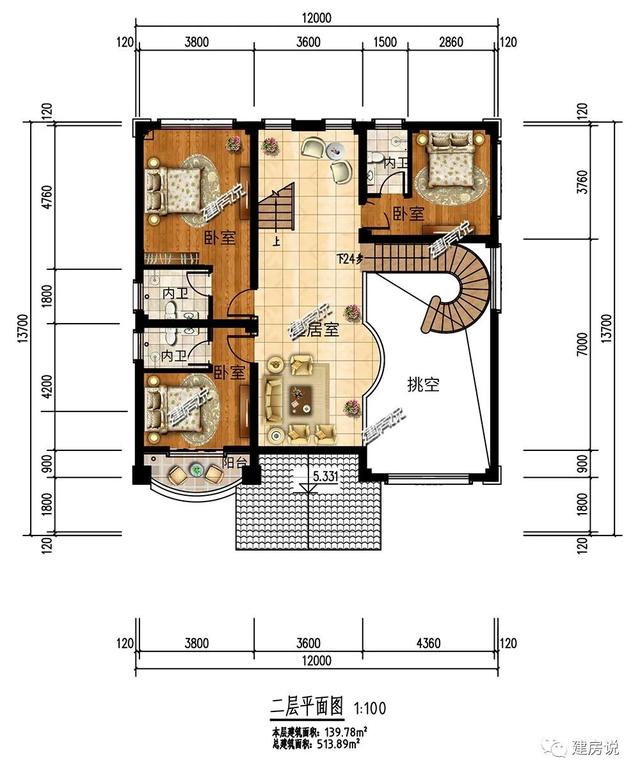 鄉村建筑圖紙
